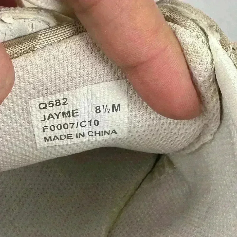 Coach Q582 Jayme Signature Shoes 8.5 Beige - Picture 6 of 8